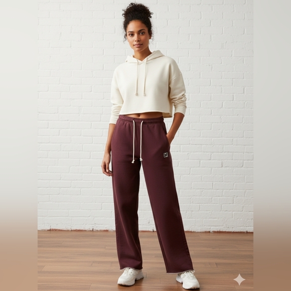 Nike Pants - Nike Maroon Track Pants for Women